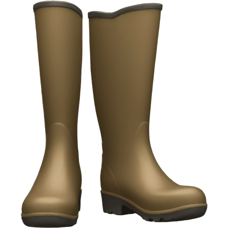 high rubber boots emoji