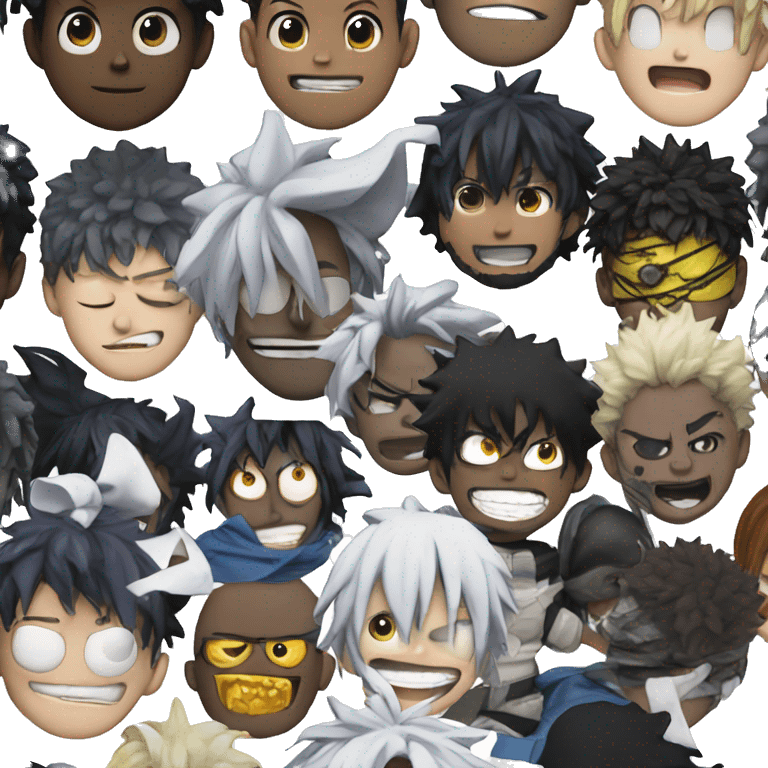 Dabi de my hero academia emoji