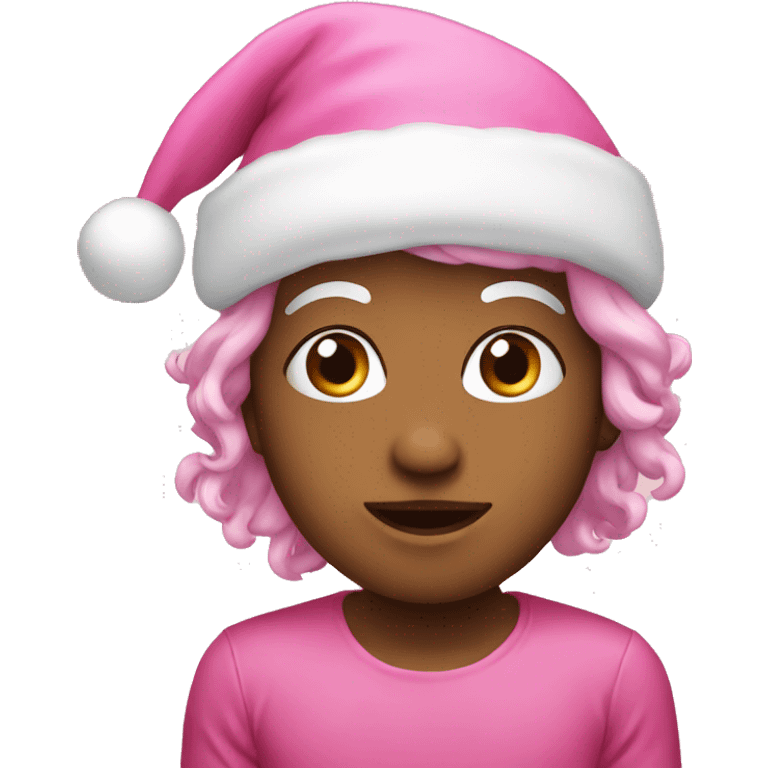 Pink Christmas  emoji