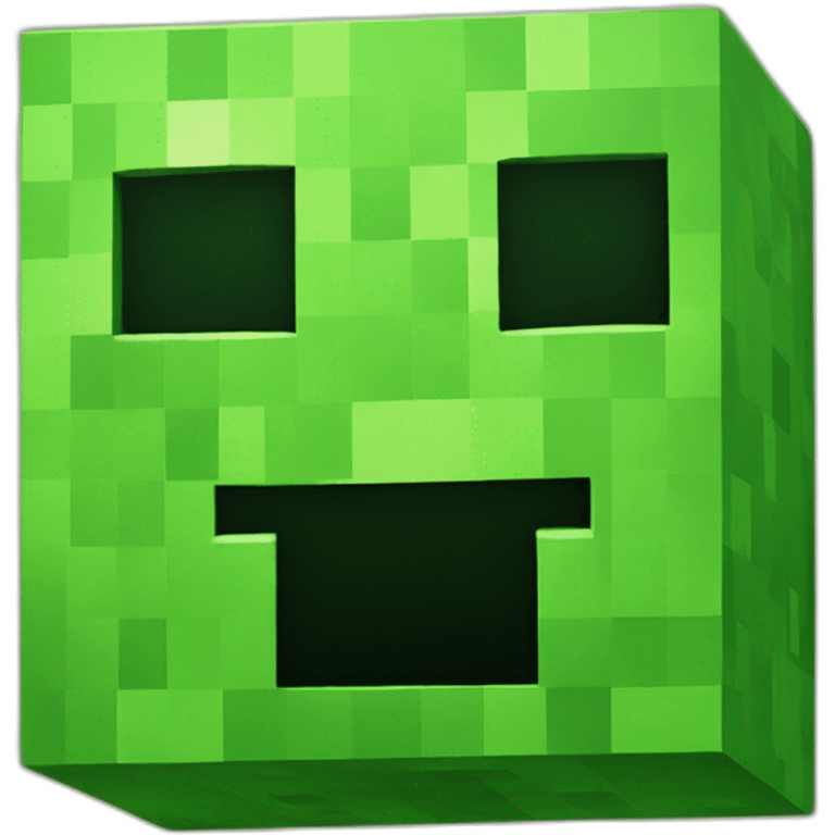 Minecraft creeper emoji