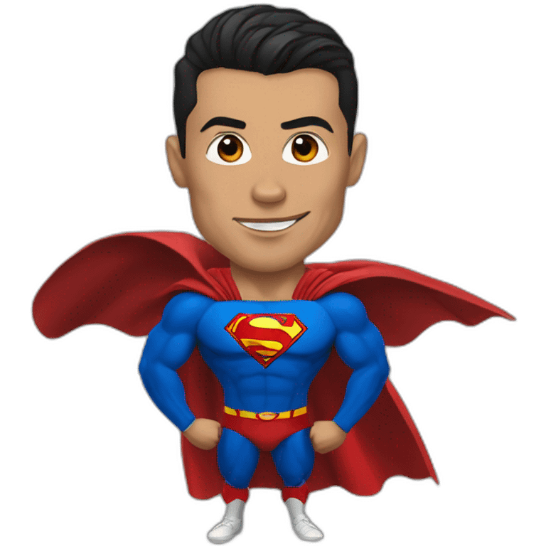 Ronaldo superman emoji