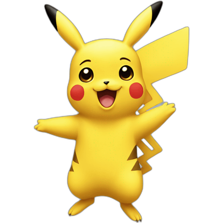 pikachu-waving emoji