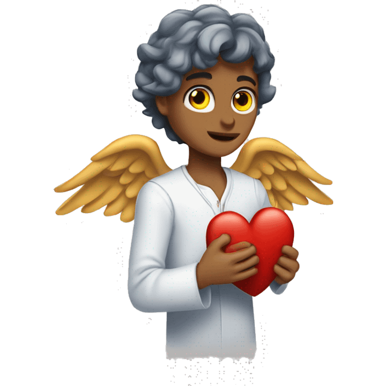 Corazón de ángel  emoji