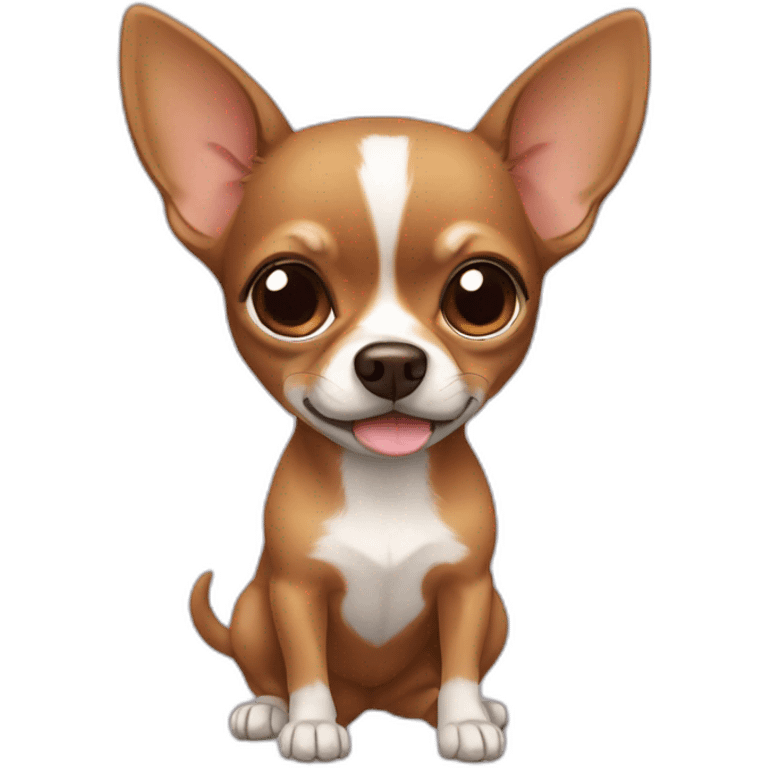 brown chihuahua emoji