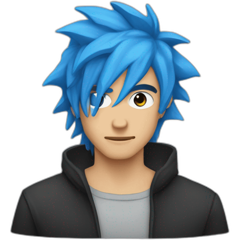 Richard Tyler Blevins aka ninja with blue hair emoji