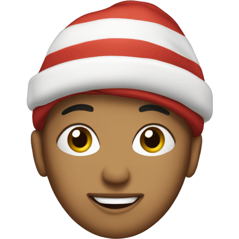 Sheila with a Christmas toque emoji