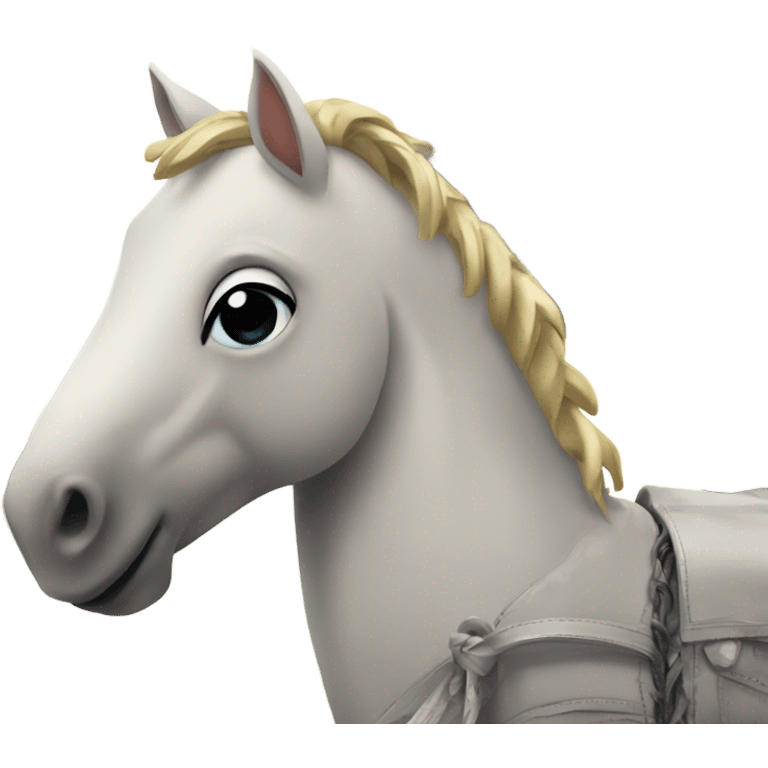 Horse on Eiffel Tower  emoji