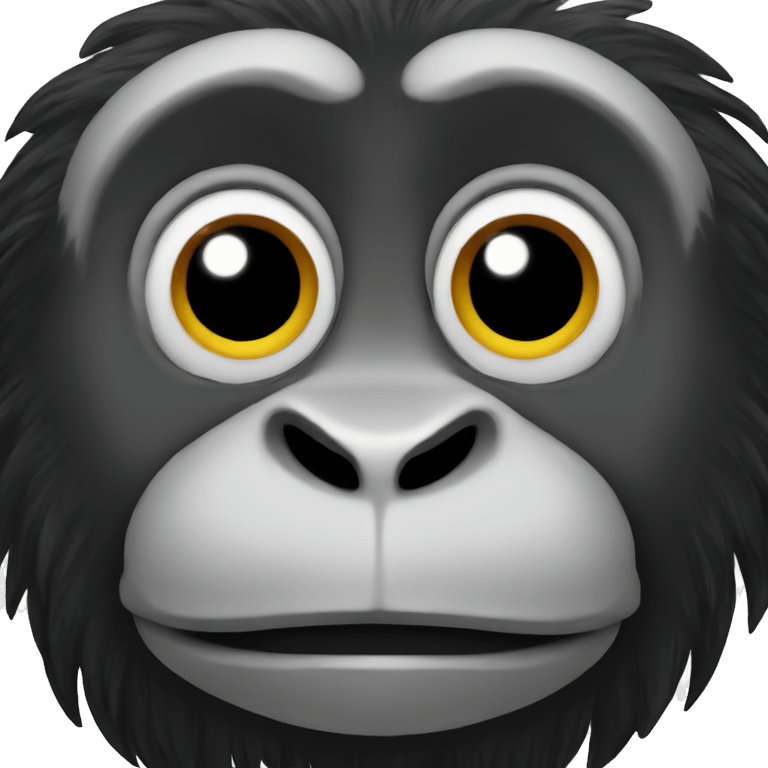 black monkey emoji