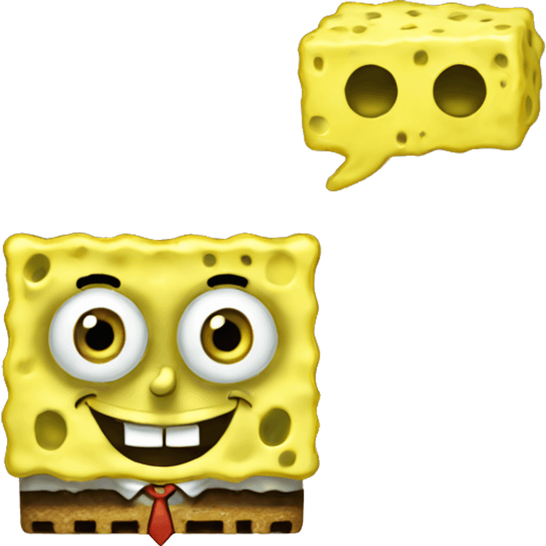 spongebob with a bob hair emoji