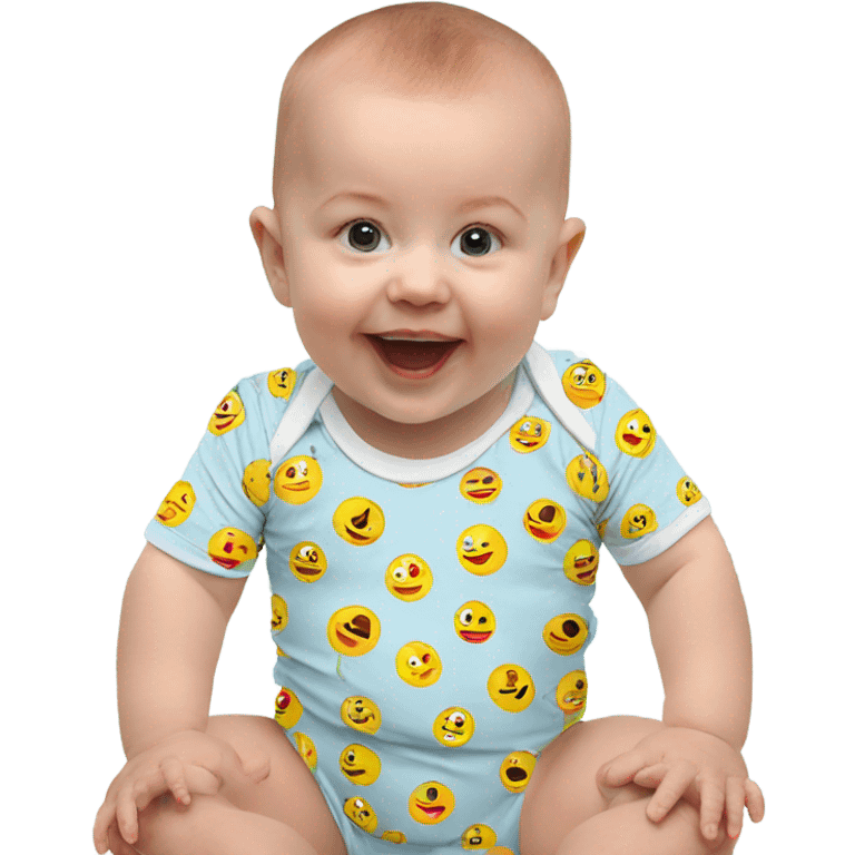 Baby onesie emoji