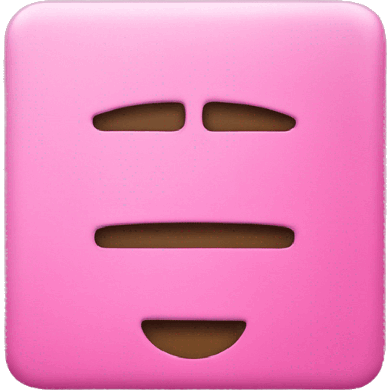 Pink do not disturb sign emoji