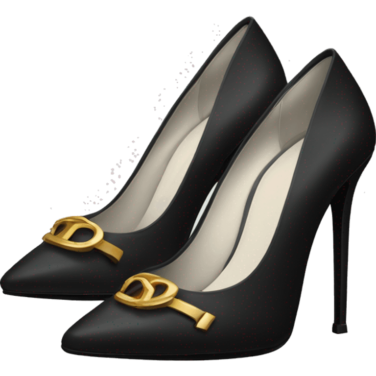 Ysl high heels emoji