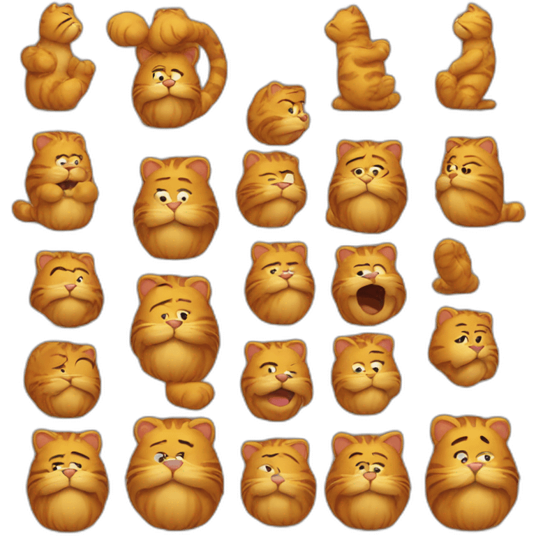 Garfield emoji