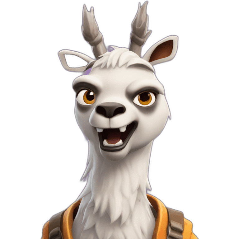 Angry fortnite lama emoji