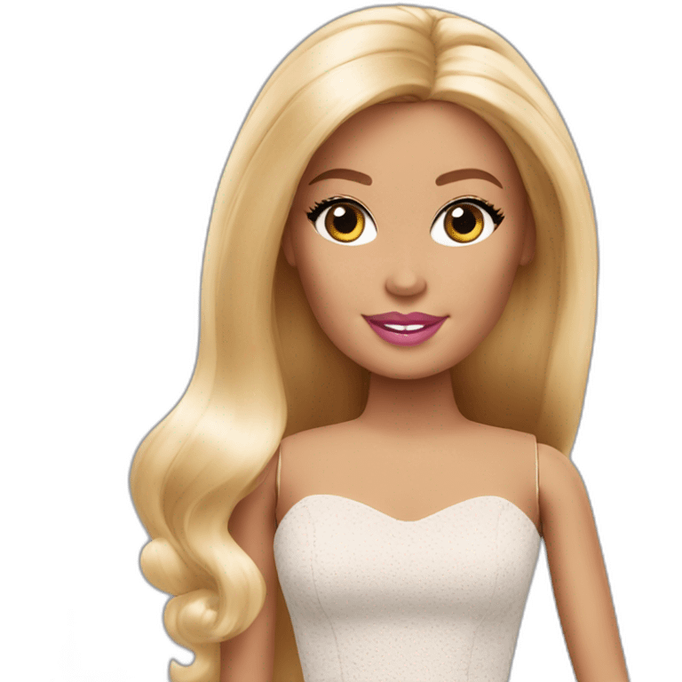 barbie doll emoji