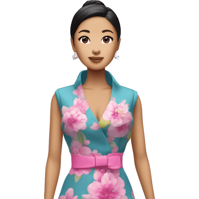 asian Barbie  emoji