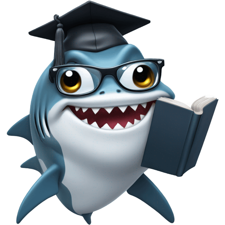 Academic Shark  emoji