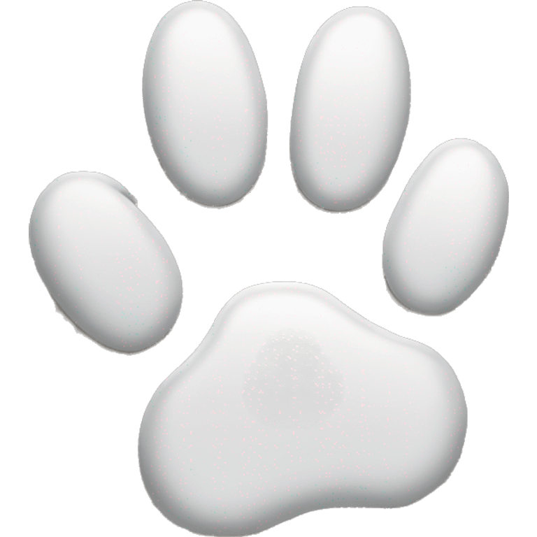 White paw emoji