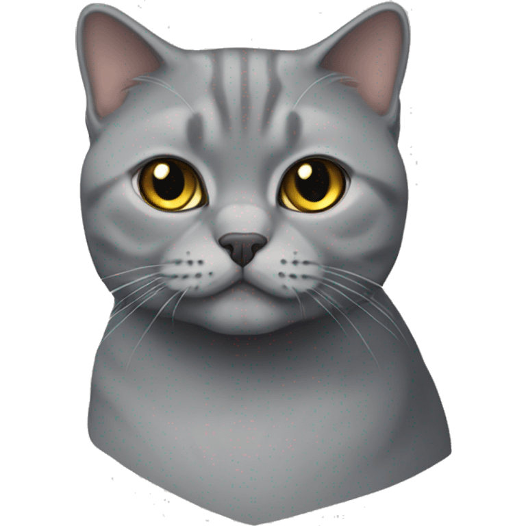 British shorthair cat emoji