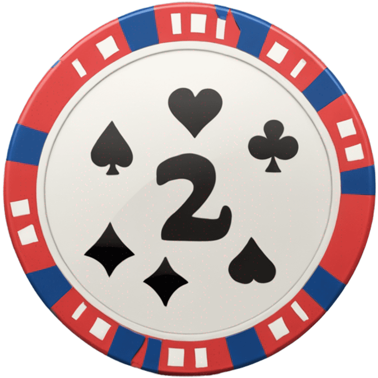 poker chip emoji