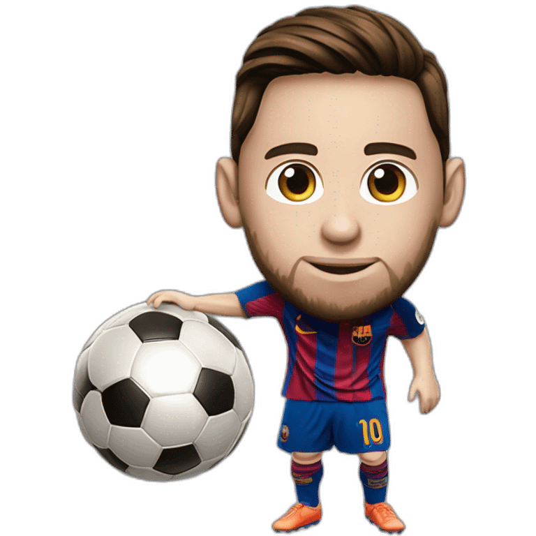 Messi ballon d’or emoji