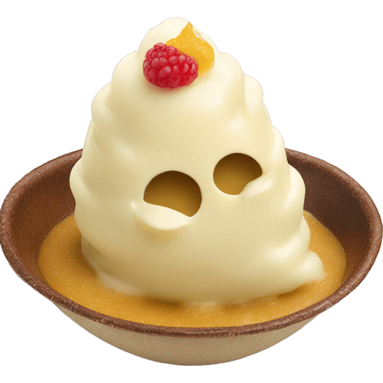 Rasmalai sweet emoji