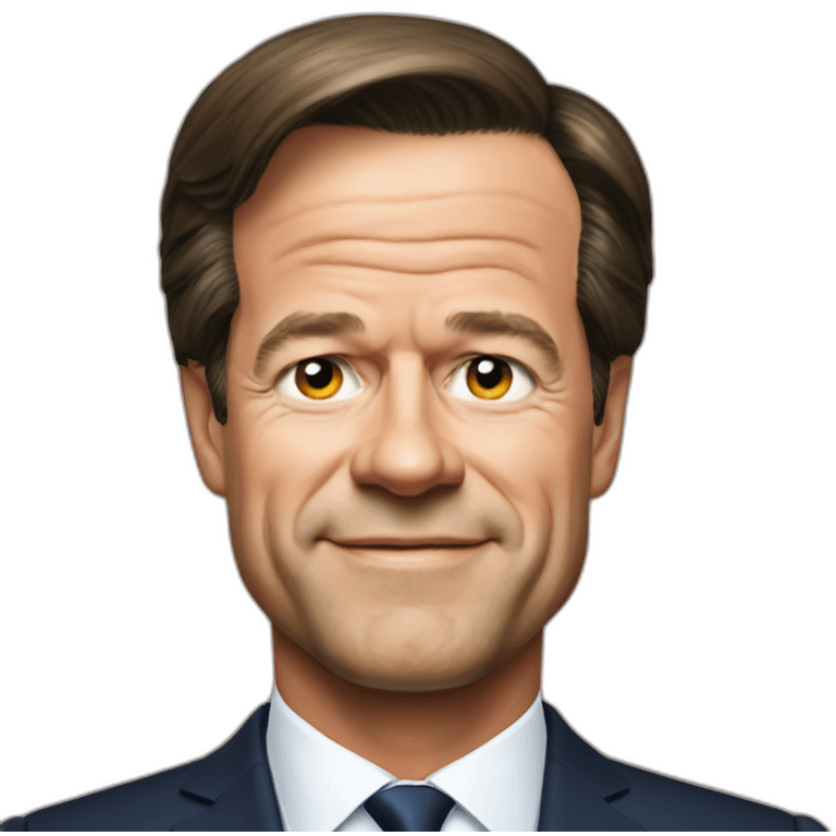 President mark rutte emoji