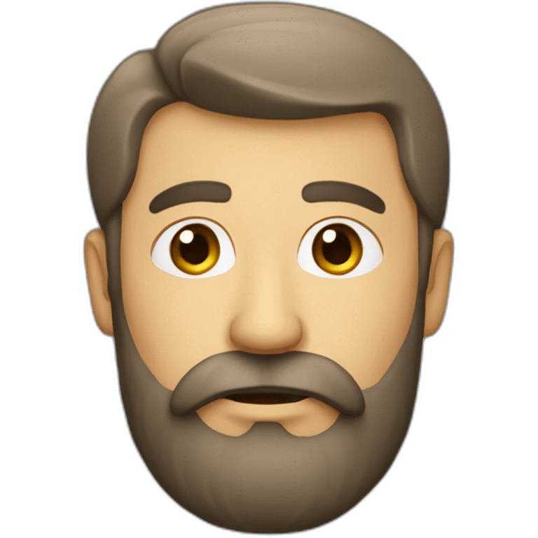 Homme barbu emoji