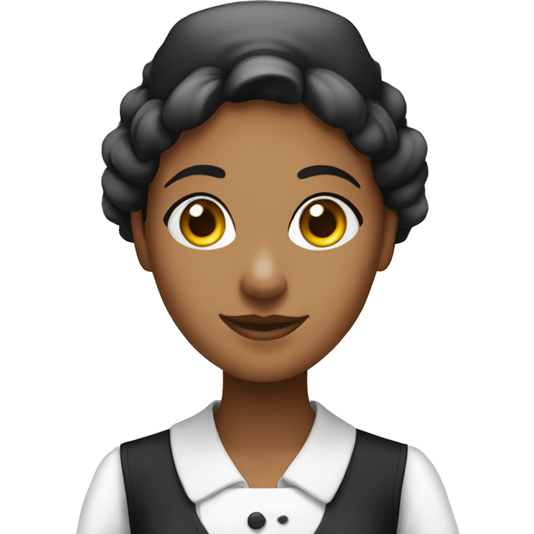 Beautiful chambermaid  emoji