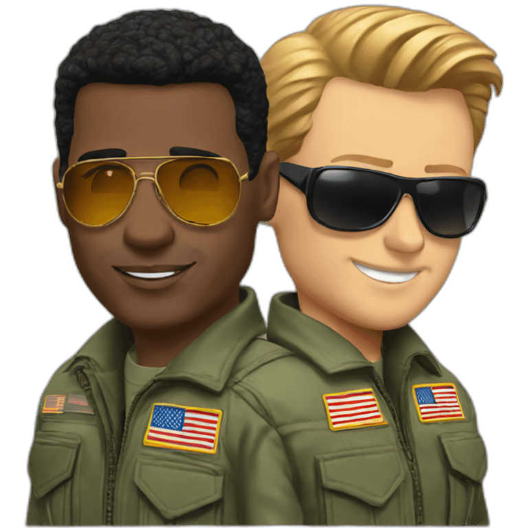 Maverick and Goose top gun emoji