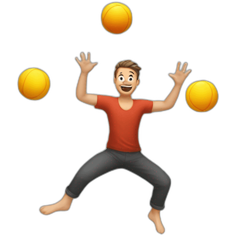 Juggling man emoji