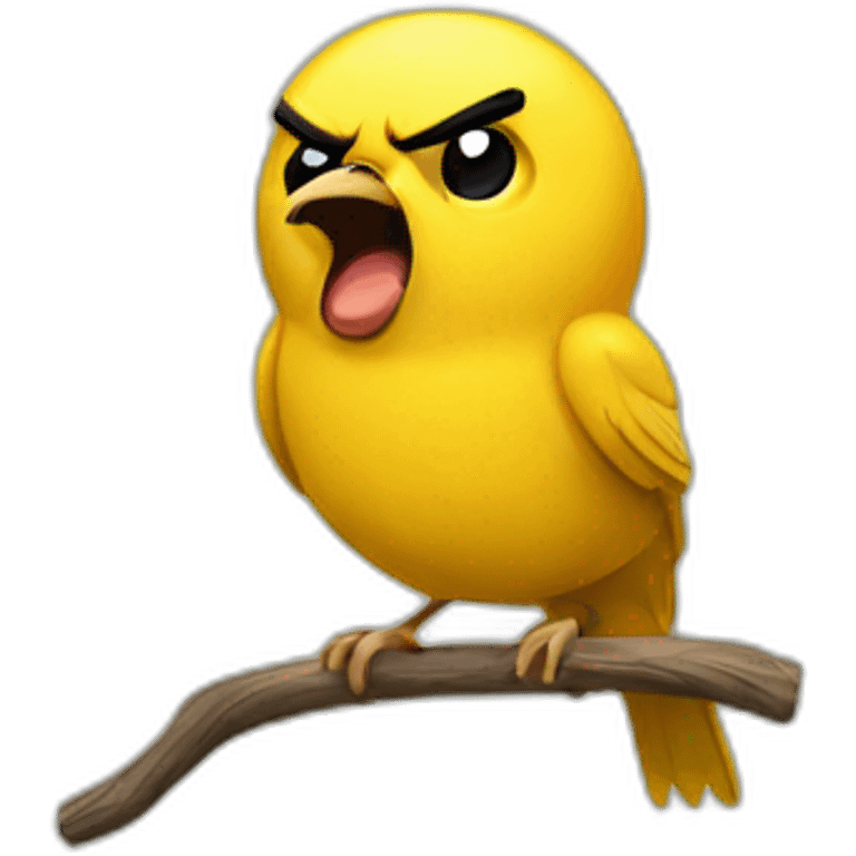 Angry Canary emoji