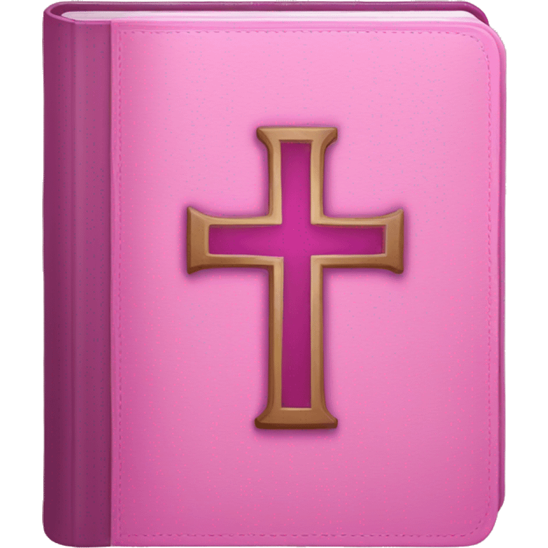 Bible pink emoji