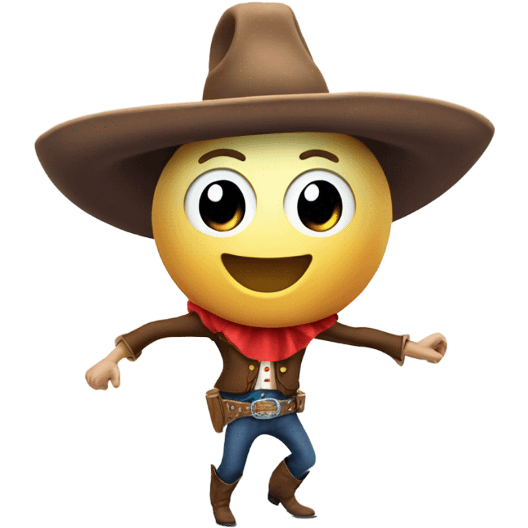 dancing cowboy turnip emoji