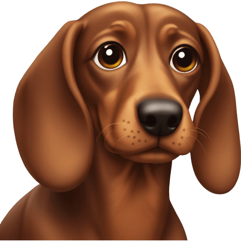 Wiener dog emoji