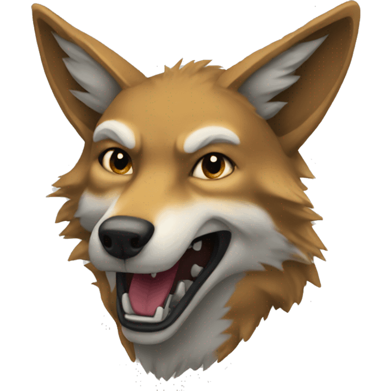 Space coyote emoji