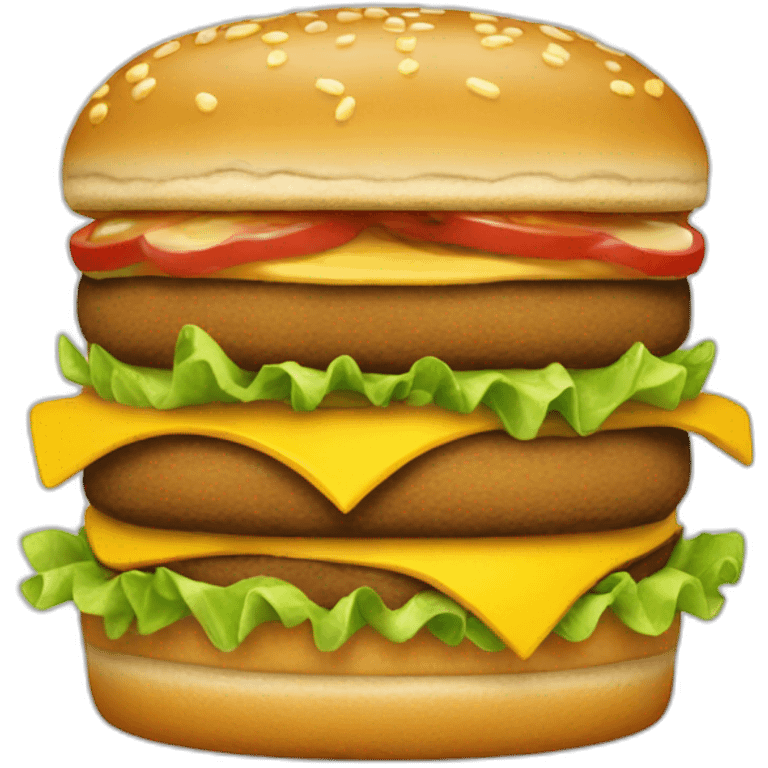 big mac emoji