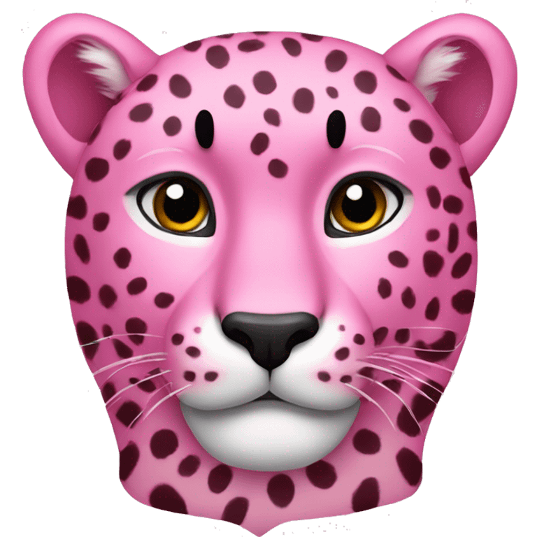 pink cheetah emoji