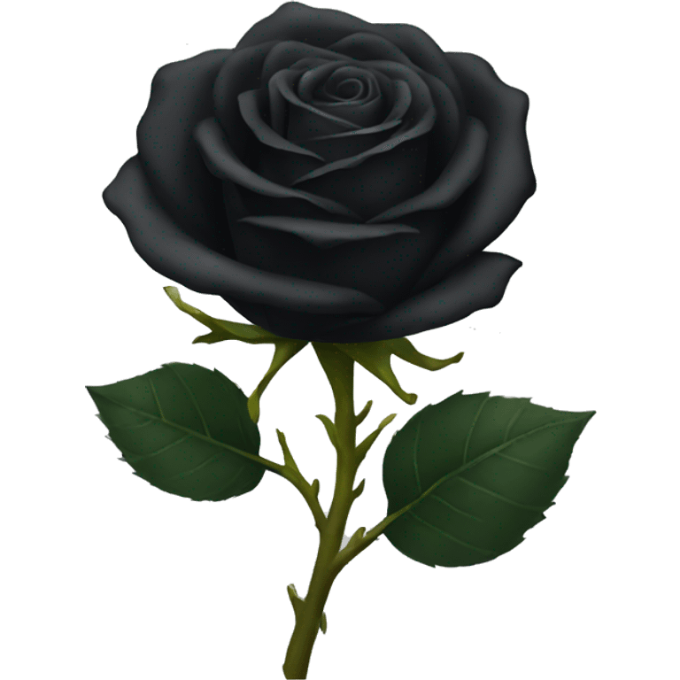 black rose emoji