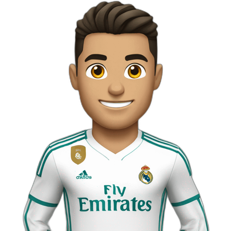 cristiano ronaldo real madrid emoji