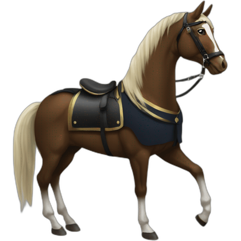 Macron cheval emoji