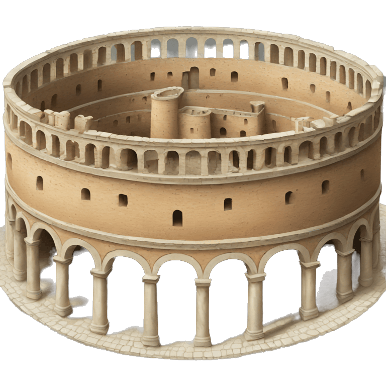 a walled roman city emoji