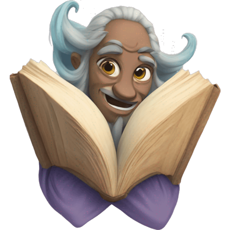 Fantasy pastel story book emoji