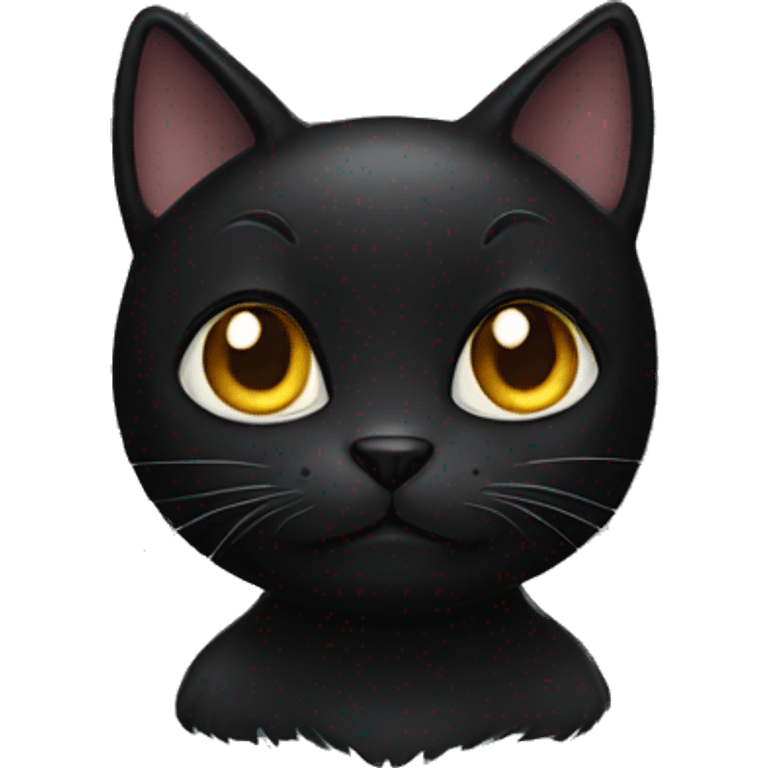 Black cat emoji