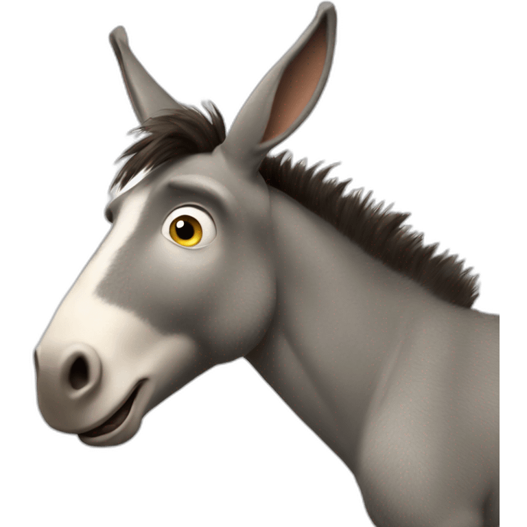 Donkey dans shrek emoji