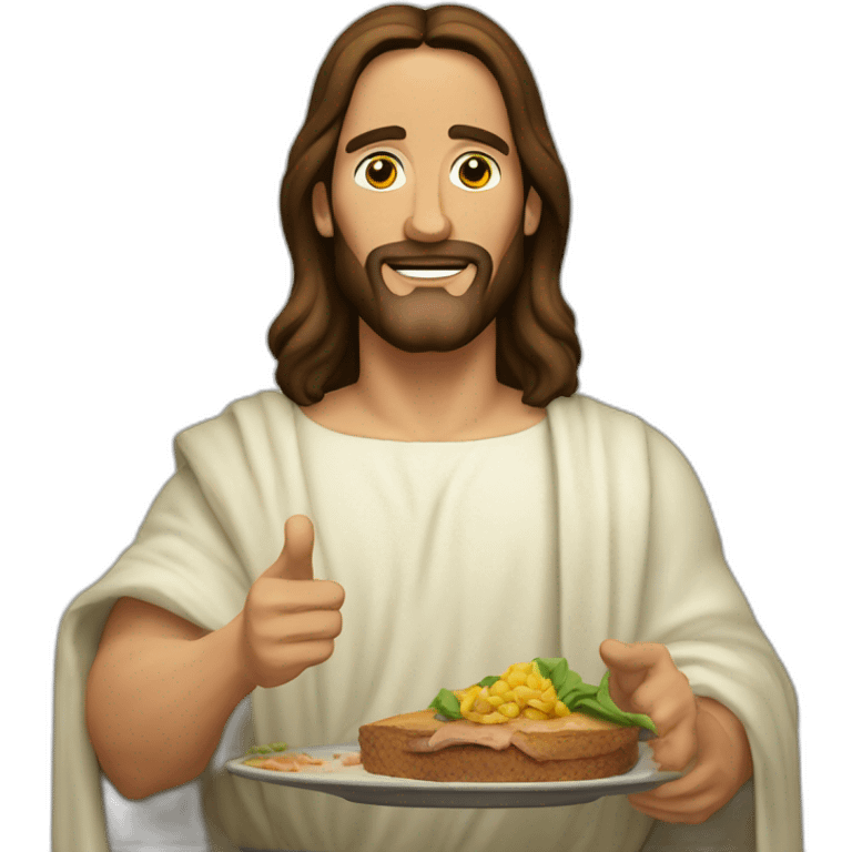 ultima cena de jesus emoji