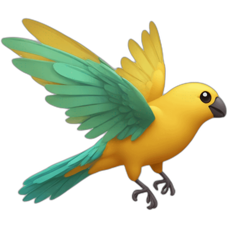 flutter bird from google emoji