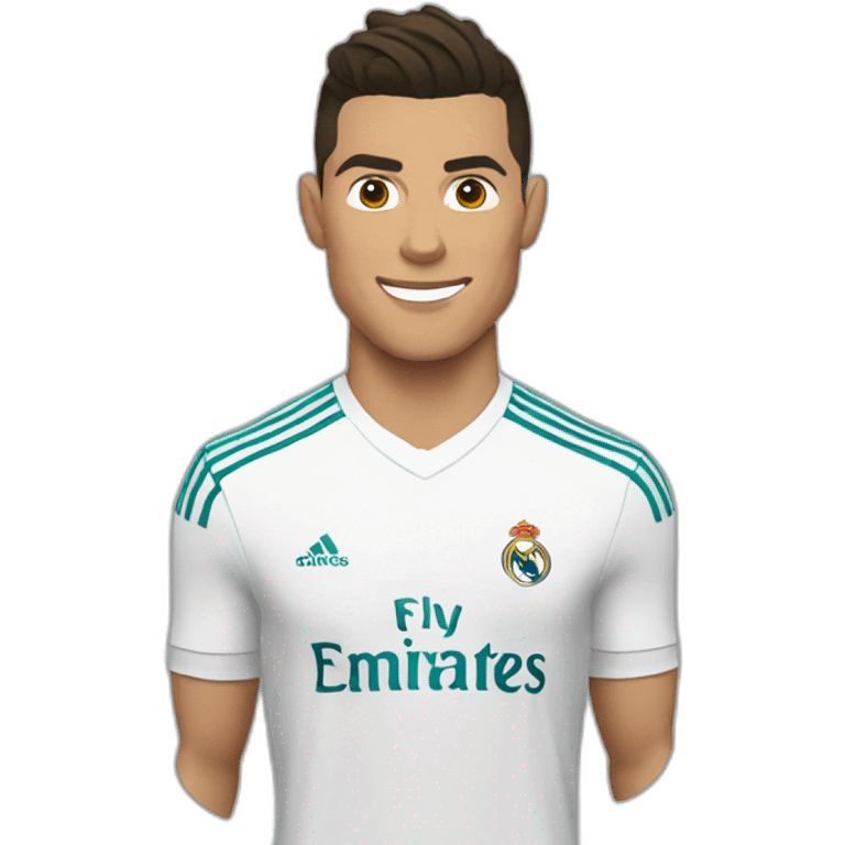 Cristiano Ronaldo in Real Madrid emoji