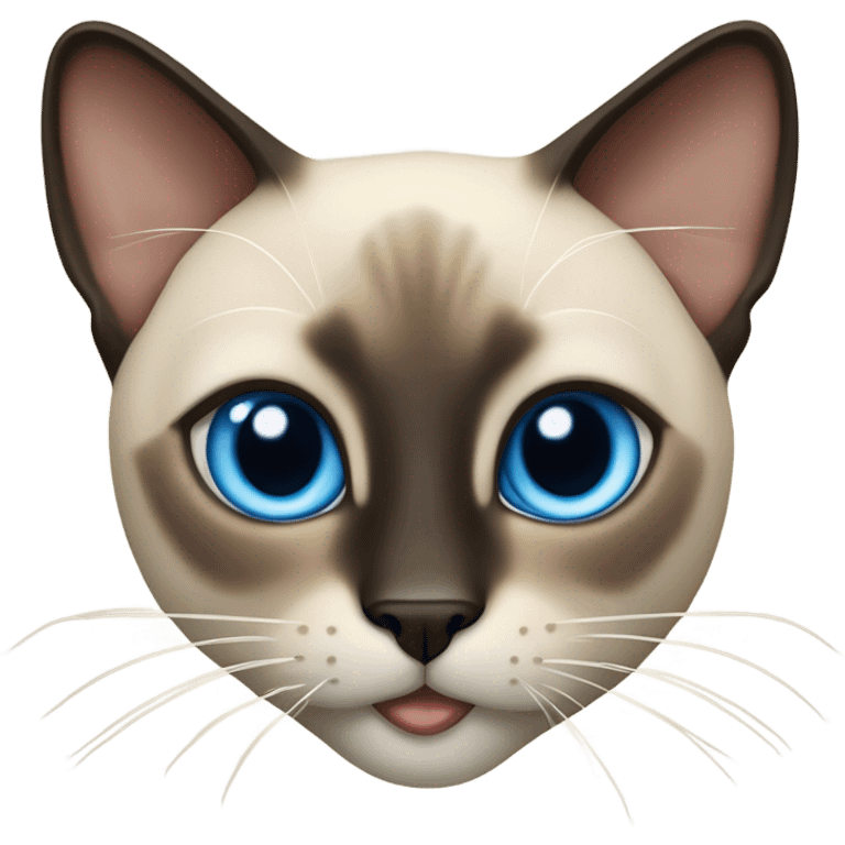 Siamese cat emoji