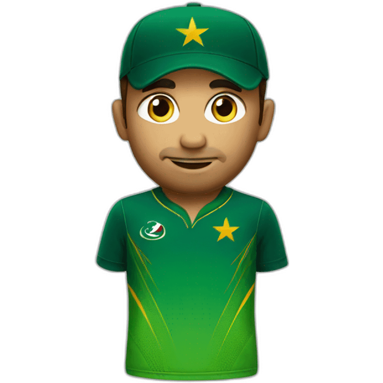 pakistan cricket jersey emoji